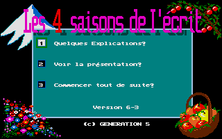 Thumbnail of other screenshot of 4 Saisons De L'Écrit, Les - 6e/3e