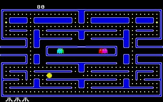 Thumbnail of other screenshot of A Pacman Type Maze Game
