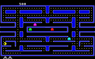 Thumbnail of other screenshot of A Pacman Type Maze Game