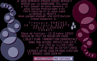 Thumbnail of other screenshot of Aerius