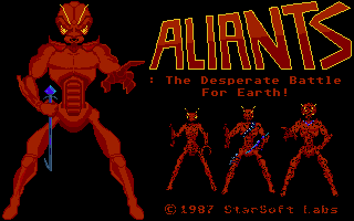 Thumbnail of other screenshot of Aliants - The Desperate battle for Earth
