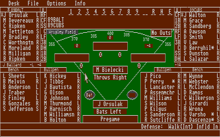 Thumbnail of other screenshot of American Pastime Baseball Simulator