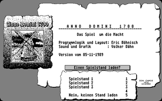 Screenshot of Anno Domini 1700