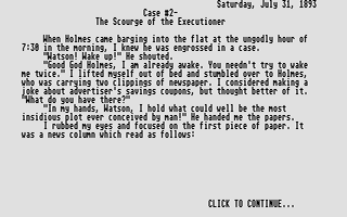 Thumbnail of other screenshot of Baker Street Detective