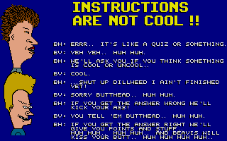 Thumbnail of other screenshot of Beavis and Butt-Head Quiz