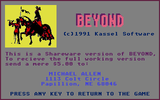 Thumbnail of other screenshot of Beyond