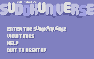 Thumbnail of other screenshot of Bob Fossil's Sudokuniverse