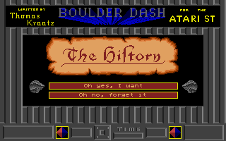 Screenshot of Boulder Dash