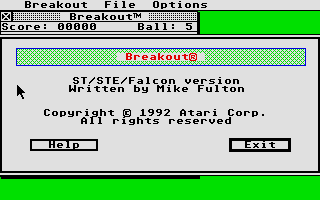 Thumbnail of other screenshot of Breakout
