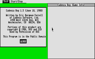 Thumbnail of other screenshot of Cadenza Bog