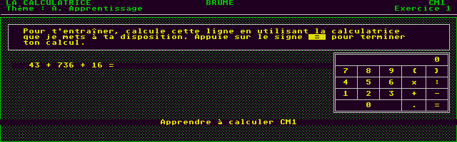 Thumbnail of other screenshot of Calcul CM1