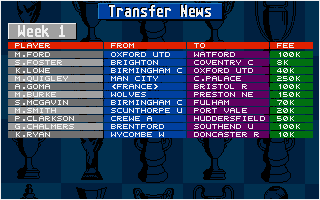 Thumbnail of other screenshot of Championship Manager 94 - End of Season Edition