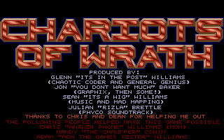Thumbnail of other screenshot of Chariots of Wrath