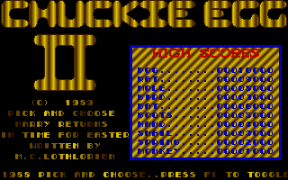 Thumbnail of other screenshot of Chuckie Egg 2