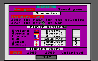 Screenshot of Colonial Conquest