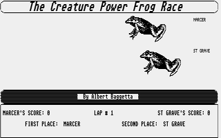 Thumbnail of other screenshot of Creature Power Frog Race