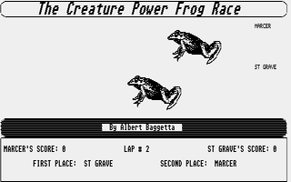 Thumbnail of other screenshot of Creature Power Frog Race