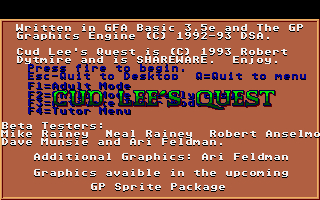 Thumbnail of other screenshot of Cud Lee's Quest