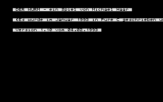 Thumbnail of other screenshot of Der Wurm