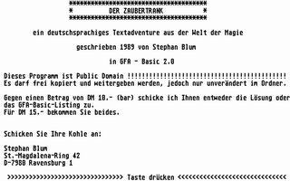 Thumbnail of other screenshot of Der Zaubertrank