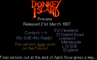 Thumbnail of other screenshot of Donkey Island