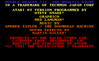 Thumbnail of other screenshot of Double Dragon 3 The Rosetta Stone