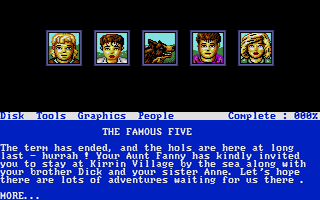 Thumbnail of other screenshot of Famous Five, The - Five on a Treasure Island