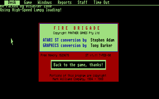 Thumbnail of other screenshot of Fire Brigade