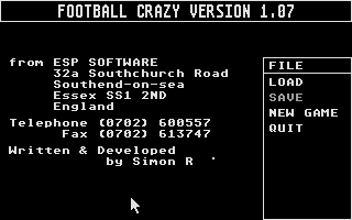 Thumbnail of other screenshot of Football Crazy