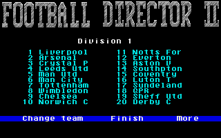 Thumbnail of other screenshot of Football Director 2
