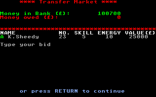 Thumbnail of other screenshot of Football Manager