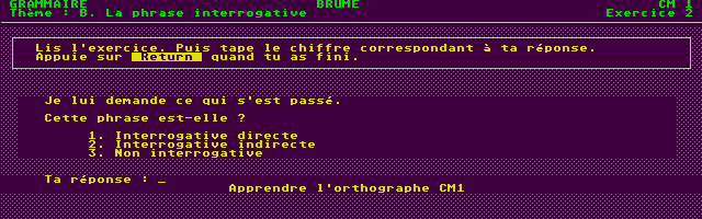 Thumbnail of other screenshot of Français CM1