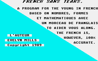 Thumbnail of other screenshot of French Sans Tears
