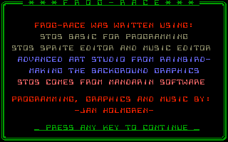 Thumbnail of other screenshot of Frog Race