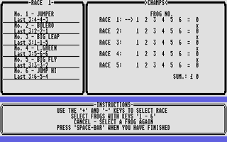 Thumbnail of other screenshot of Frog Race