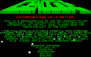 Thumbnail of other screenshot of Genocide
