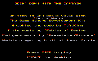 Thumbnail of other screenshot of Goin' down with the Captain