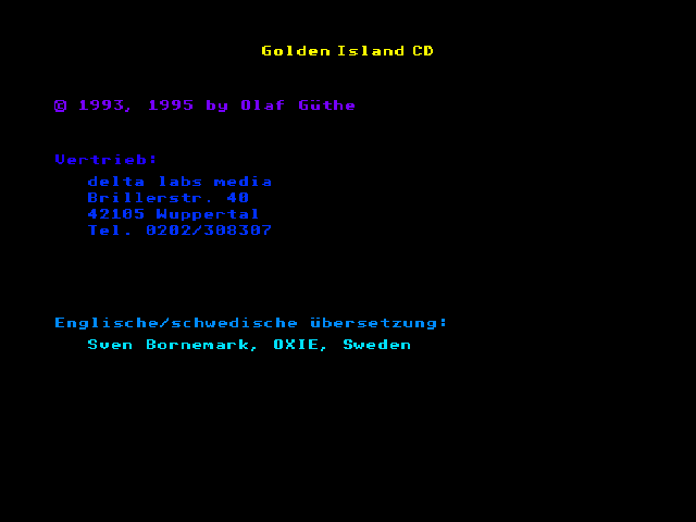 Thumbnail of other screenshot of Golden Island CD