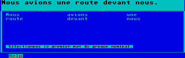 Thumbnail of other screenshot of Grammaire - Langue Française École CM2