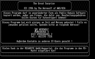 Thumbnail of other screenshot of Great Surprise