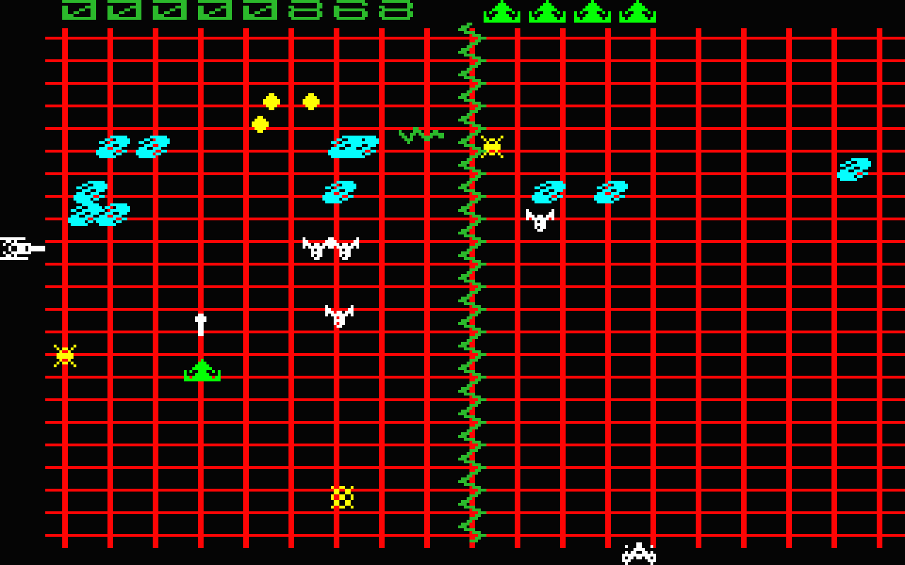 Thumbnail of other screenshot of Gridrunner "3.5 KB"
