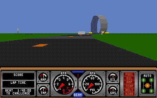 Thumbnail of other screenshot of Hard Drivin' 2 - Drive Harder