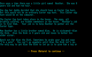 Thumbnail of other screenshot of Heather's Easter Egg Hunt
