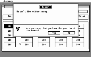 Thumbnail of other screenshot of Jeopardy