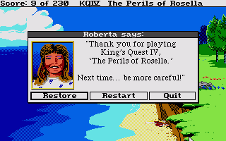 Thumbnail of other screenshot of King's Quest 4 - The Perils of Rosella