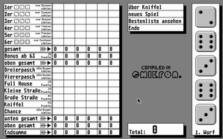 Thumbnail of other screenshot of Kniffel