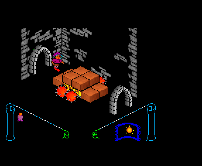Thumbnail of other screenshot of Knight Lore
