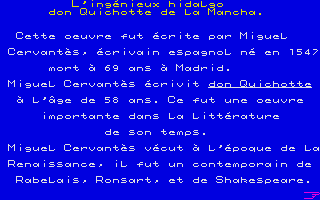 Thumbnail of other screenshot of Folle Lecture de Don Quichotte, La
