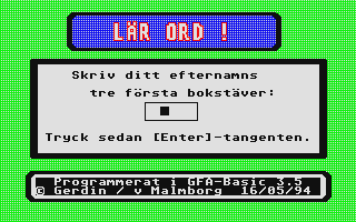 Thumbnail of other screenshot of Lär Ord