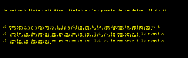 Thumbnail of other screenshot of Permis de Conduire, Le